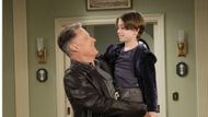 Thomas (Cary Christopher) gets a boost from his grandfather, Jack (Matt Ashford), on Days of our Lives | Image: JPI